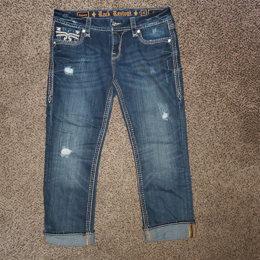 Rock Revival capris size 31